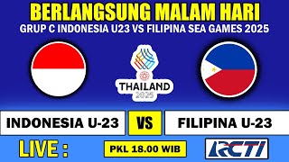 Download lagu 🔴LIVE RCTI ! SIARAN LANGSUNG TIMNAS INDONESIA U22 VS FILIPINA U22 LAGA PERDANA SEA GAMES 2025 mp3