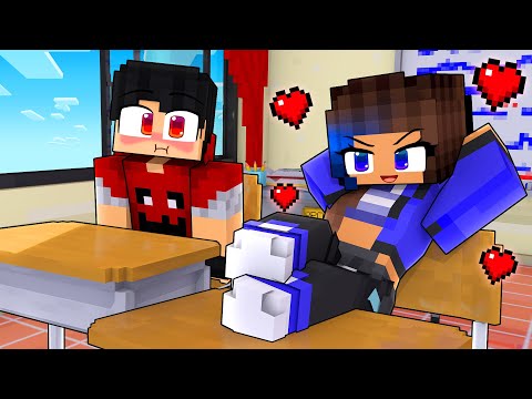 Virei o NAMORADO da VALENTONA no Minecraft