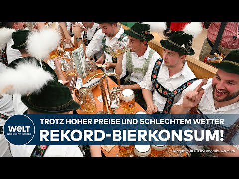 OKTOBERFEST 2024: Besucher trinken mehr denn je - Weniger Zwischenfälle trotz teurer Bierpreise