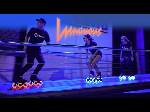 Luminous Wheels Lightening up Madrid