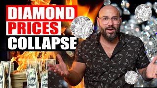DIAMOND PRICES HAVE COLLAPSED?! Learn what is happening in the diamond industry as of late #diamond