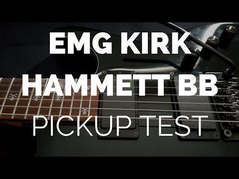 Test: EMG Kirk Hammett Bone Breaker Pickups (Megadeth - Tornado of Souls)