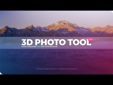 3D Photo Tool Pro - Professional Photo Animator ★ AE Templates ★