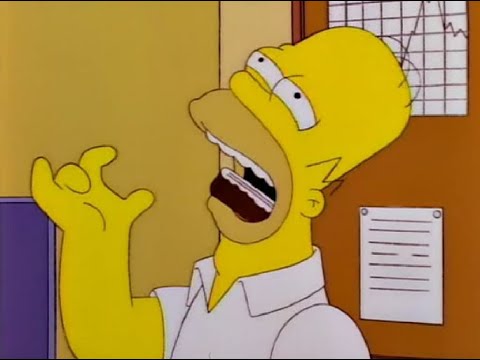 Homer schlingt wie eine Ente - The Simpsons S08E23 - Homer hatte einen Feind [Deutsch/German]