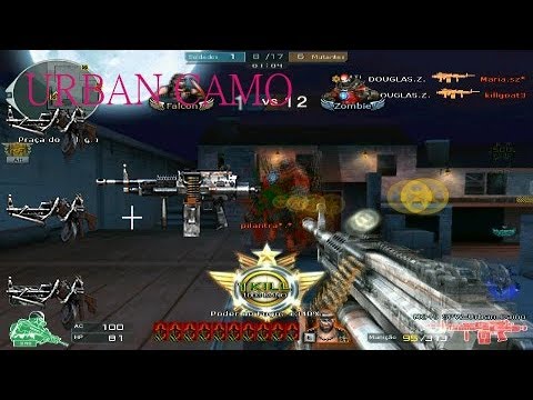 CF AL Heroi x Vilarejo M249 SPW URBAN CAMO