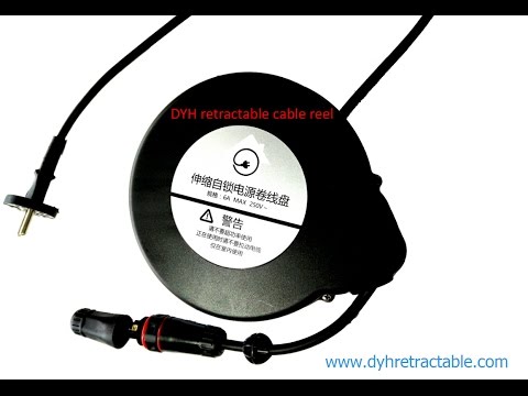 DYH tangle free cord retractor for hair dryer DYH-1606 extension power cords reel