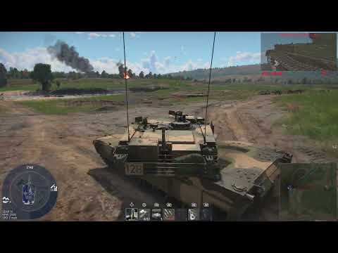War Thunder: New premium M1A1 AIM tank short test