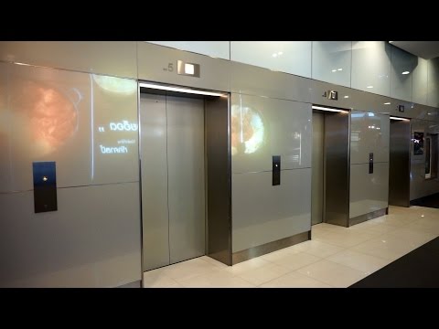 Amazing 2011 Mitsubishi traction elevators @ Terminal 21 (shopping center), Bangkok, Thailand