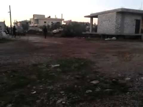 استهدف معاقل النظام في الحاجز الشمالي لبلدة عتمان في ريف درعا