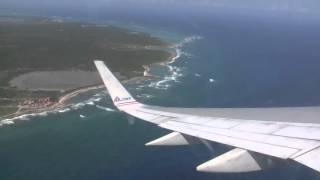 preview picture of video 'American Airlines 1744. Punta Cana to New York. Part 1.'