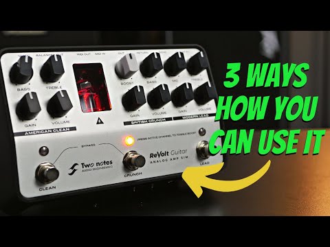 Two Notes Revolt Guitar Analog Amp Sim - Demo & Review