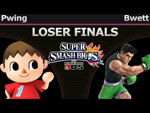 Shockwave Smash 3DS - Pwing (Villager) vs Bwett (Little Mac) - Losers Finals