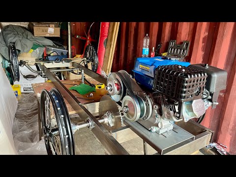 Cyclekart Build Part 4 Fitting Pit Bike Wheels