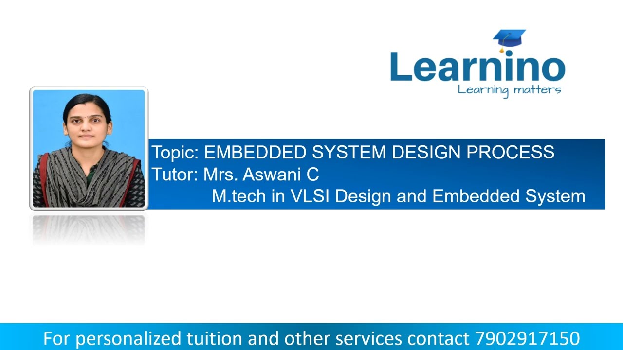 Assistant Professor ECE, Module 6,Embedded System DESIGN PROCESS