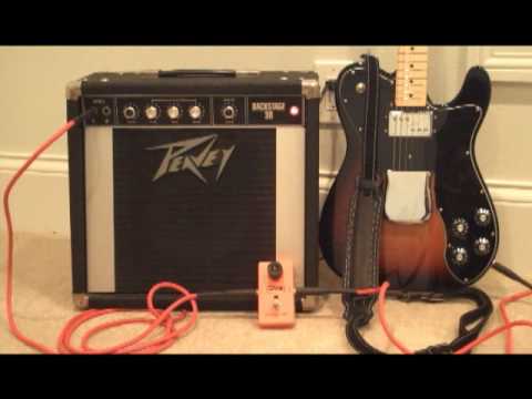 Peavey Backstage 30 - Fender Tele Custom - MXR Phase 90 Demo