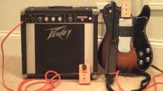 Video thumbnail for Peavey Backstage 30 - Fender Tele Custom - MXR Phase 90 Demo by studio1087
