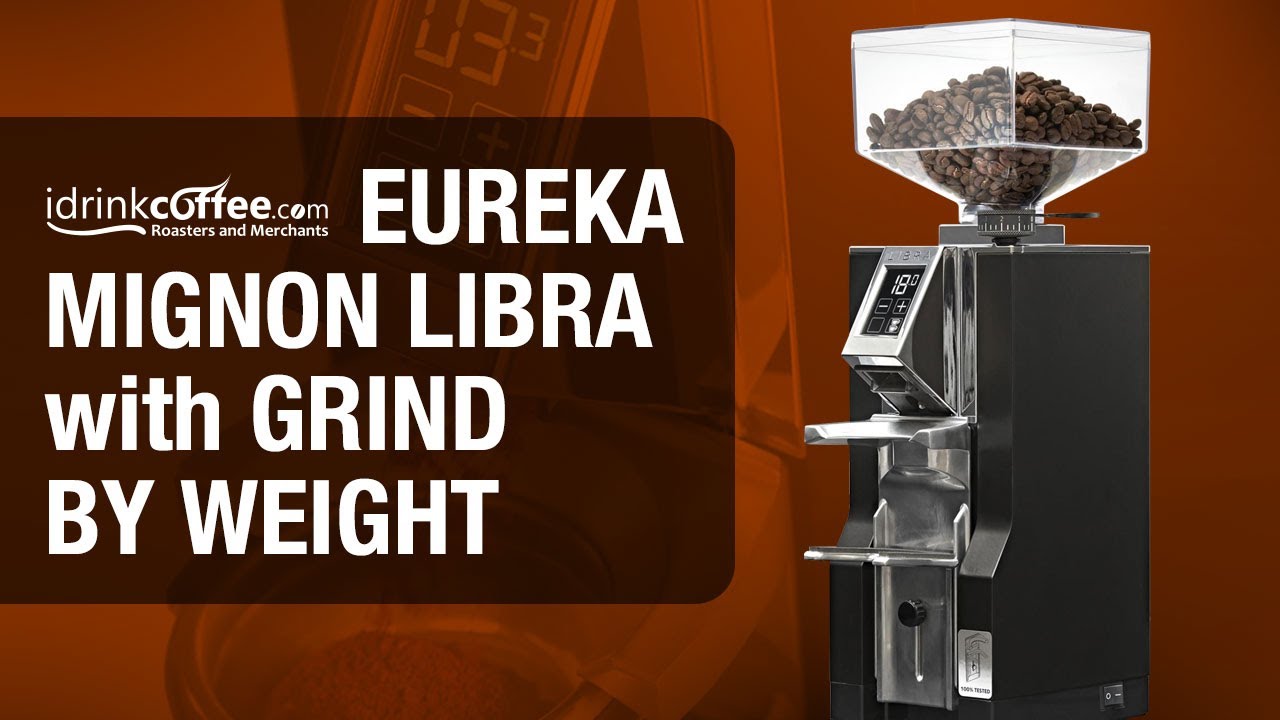 Eureka Mignon Libra Espresso Grinder w/ Grind by Weight - Chrome video