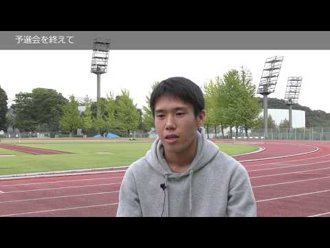 経済学科 【中央大学経済学部】箱根駅伝予選会後インタビュー（陸上競技部　舟津 彰馬）