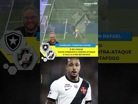 NARRAÇÃO VOZ DO ESPORTE PARA O GOL DE DAVID PELO VASCO DA GAMA!