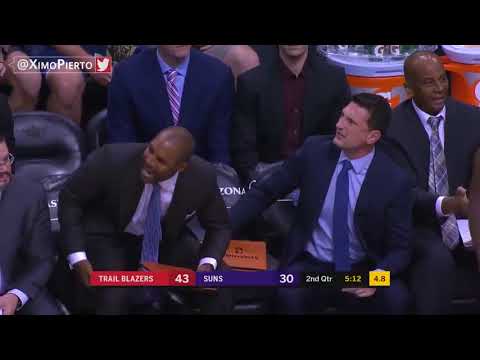 Phoenix Suns vs Portland Trail Blazers  Full Game Highlights 18 Oct. 2017-18 NBA Season