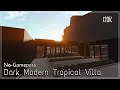 BLOXBURG | Dark Modern Tropical Villa | No-Gamepass | House Speedbuild