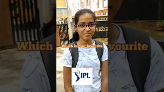 Asking Girls To Wish Is You Are Favorite IPL Team😍 #girlsfavoriteiplteam #ipl #bangaloregirls
