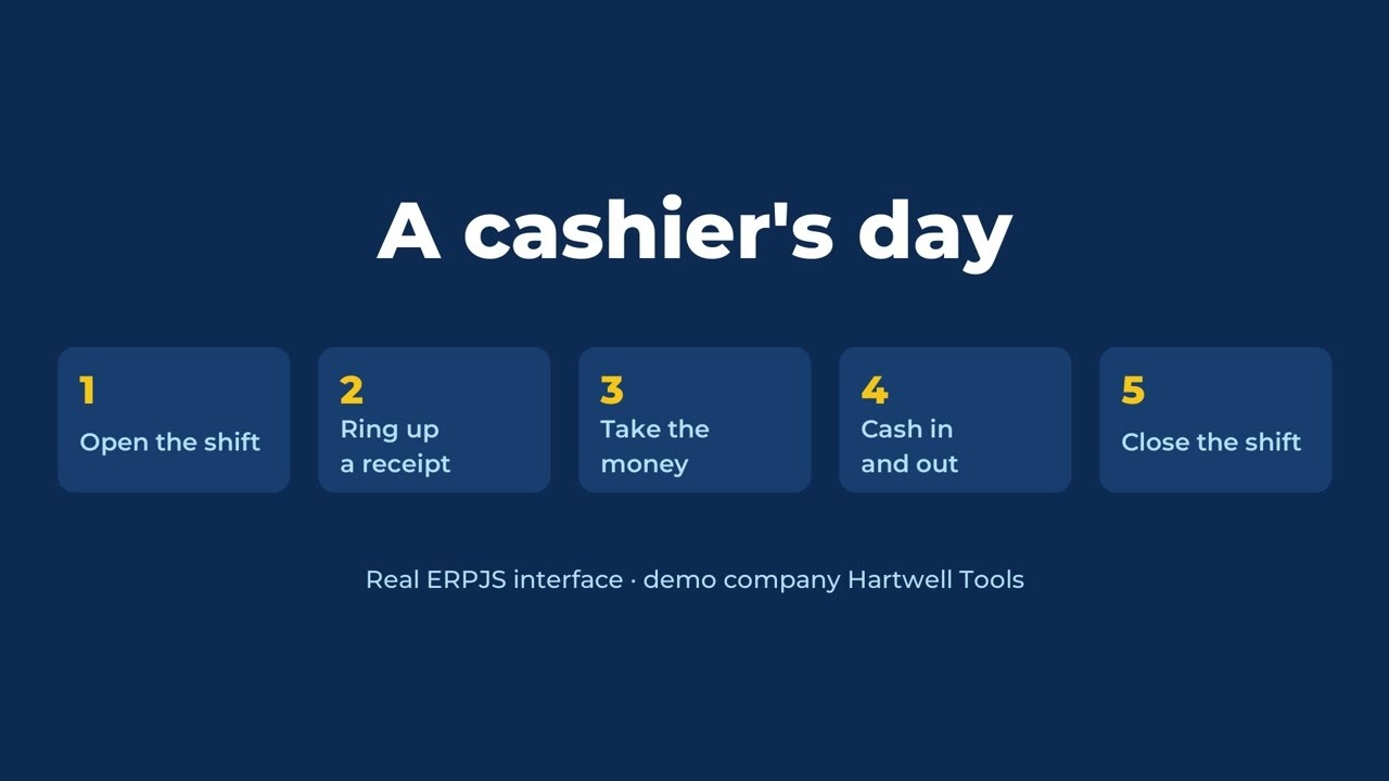 POS in ERPJS step by step