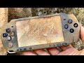 Full Restoration PSP 3000 Old Game Console With Many Surprises Great Game Restore Broken Game Boy