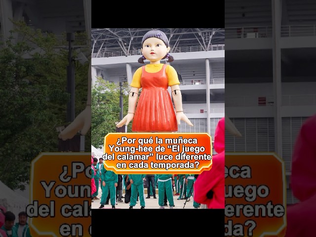 Vídeo relacionado con IMC Toys Figura Young-Hee de El Juego del Calamar, Juega a Luz Roja, Luz Verde, 2 Sensores de Movimiento, Cabeza Giratoria, Sonido y los Ojos se Iluminan, para Coleccionismo, para Adultos +17 Años