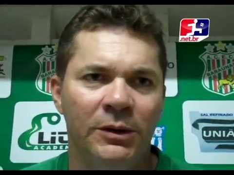 TÉCNICO ISAÍAS ANALISA BARAÚNAS 1X1 CORURIPE - SÉRIE D - 03.08.14