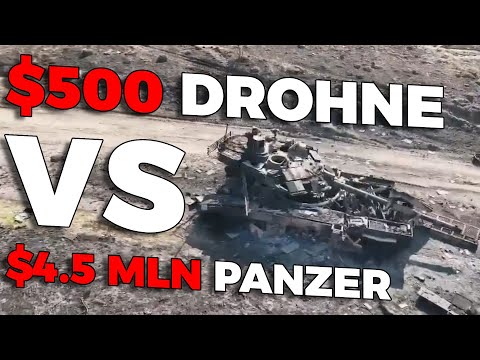 Eine $500 Kamikaze-Drohne griff erfolgreich einen russischen T90M-Panzer im Wert von bis zu $4,5 mil