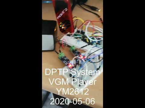 DPTP System - VGM Player YM2612 teszt