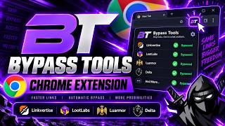 How to Use Bypass Tools Chrome Extension (2026) | Linkvertise, LootLab