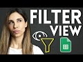 Filter Views - How to Filter Google Sheets Without Affecting Other Users