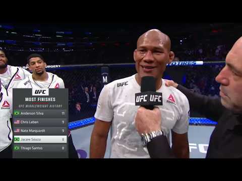Fighters React To Referee Dan Miragliotta Controversy And Fight: Jacare Souza KO Of Chris Weidman At UFC 230