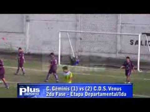 CULTURAL GÉMINIS (1) vs (2) C.D. VENUS DE HUACHO DEPARTAMENTAL 2DA FASE/IDA 2013