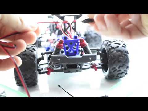 Latrax teton front and rear lights installation bumper model