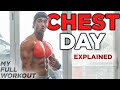 MY CHEST WORKOUT EXPLAINED | How to Build the Perfect Chest