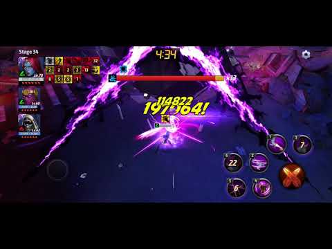 Mystique vs Scarlet Witch stage 34. I Marvel Future Fight