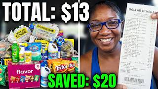 I Paid $13 for ALL This! 😱 Dollar General Haul