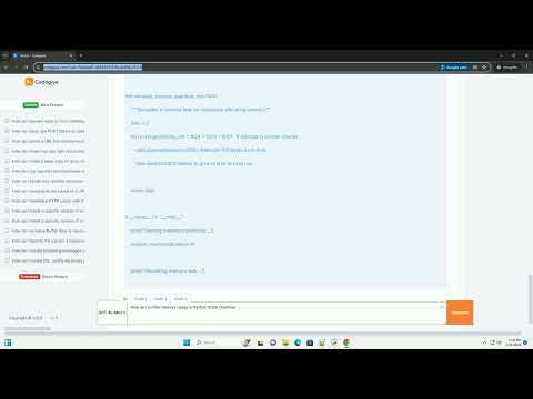 How Do I Profile Memory Usage In Python Stack Overflow