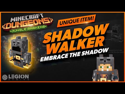 Uncover SHADOW WALKER in Minecraft Dungeons