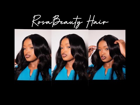 Installing a glueless Deep Wave wig! 5*5 28inch lace...