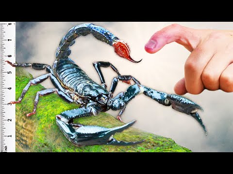 Stung by World’s Biggest Scorpion!