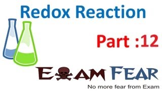 Chemistry Redox Reaction part 12 (Redox reaction types numericals) CBSE class 11 XI