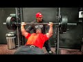 Entrainement de pectoraux avec Shawn Rhoden au Dragon’s Lair, Las Vegas