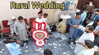 Rural Wedding | Wedding Vlog in village | Wedding ceremony of Mirza Tehseen | aerial view