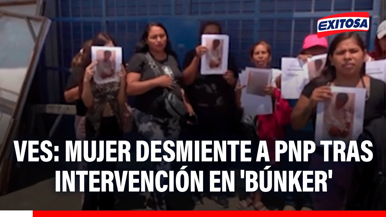 🔴🔵 Mujer desmiente a PNP tras intervención en 'Búnker': "Hice una pollada por mi hija"