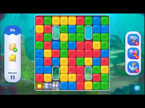 Fishdom Blast Level 94 - NO BOOSTERS GAMEPLAY 🐠 | SKILLGAMING ✔️