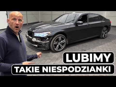 BMW 750iL xDrive. Arrived with new parts for repair! (Bąk Channel)